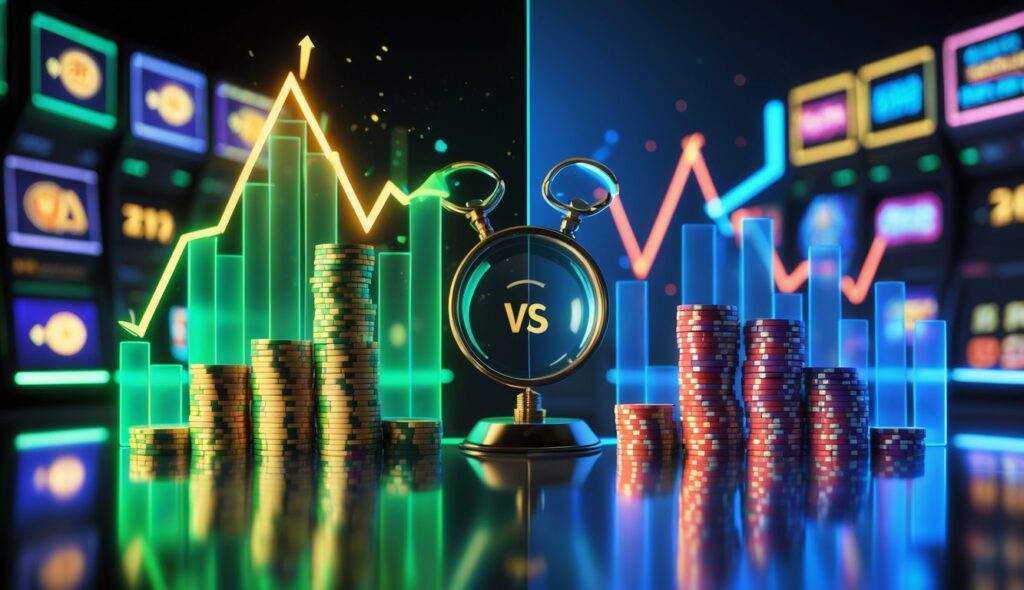 Perbandingan Casino Online RTP Tinggi Vs RTP Rendah, Mana Yang Lebih Menguntungkan?