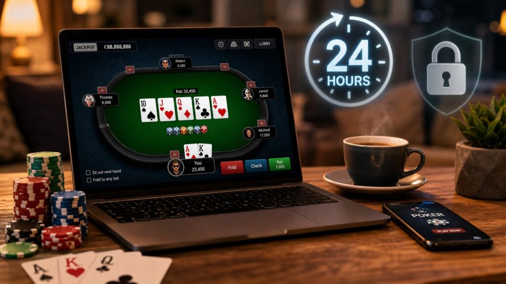 Poker Online 24 Jam: Tips Memilih Platform Aman dan Nyaman