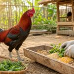 Racikan Pakan Rahasia Penambah Tenaga untuk Ayam Bangkok Aduan Jelang Laga Strategi Nutrisi Optimal